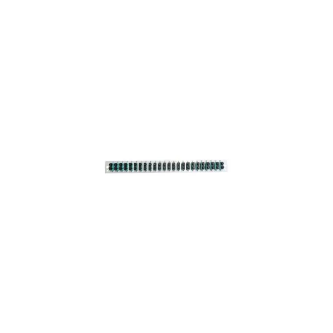 EFB Bestckte Frontblende mit 24 x SC Duplex Kupplung OM4 vertikal, grau — image 2