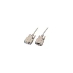 EFB Datenkabel seriell 1:1, 2x DSub 9, Bu.-Bu., 3,0m, beige