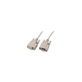 EFB Datenkabel seriell 1:1, 2x DSub 9, Bu.-Bu., 5,0m, beige