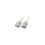 EFB Datenkabel seriell 1:1, 2x DSub 9, Bu.-Bu., 5,0m, beige