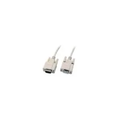 EFB Datenkabel seriell 1:1, 2x DSub 9, St.-Bu., 3,0m, beige