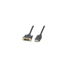 EFB DisplayPort DVI Kabel Stecker A Stecker A 3m schwarz