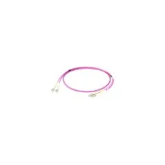 EFB Duplex Patchkabel Flat-Twin LC-LC OM4 1m LSZH 3x5mm erikaviolett