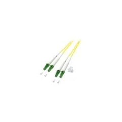 EFB Duplex Patchkabel LC APC-LC APC OS2 G652D 10m LSZH 2mm gelb