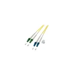 EFB Duplex Patchkabel LC APC-LC OS2 G652D 7,5m LSZH 2mm gelb