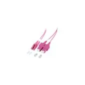EFB Duplex Patchkabel LC-SC OM4 1m LSZH 1,2mm erikaviolett