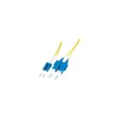 EFB Duplex Patchkabel LC-SC OS2 G652D 2m LSZH 1,2mm gelb