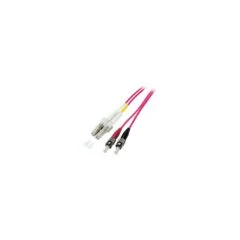 EFB Duplex Patchkabel LC-ST OM4 2m LSZH 2mm erikaviolett