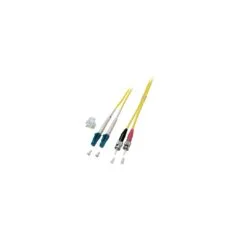 EFB Duplex Patchkabel LC-ST OS2 G652D 15m LSZH 2mm gelb