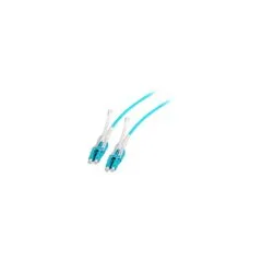 EFB Duplex Patchkabel Push Pull LC-LC OM3 2m LSZH 3mm aqua