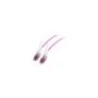 EFB Duplex Patchkabel Push Pull LC-LC OM4 1m LSZH 3mm erikaviolett