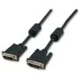 EFB DVI-D Dual Link Kabel, 2x DVI-D 24+1, St.-St., AWG 30, 3,0m, schwarz