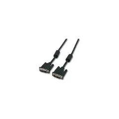 EFB DVI-D SingleLink,2x DVI-D 18+1,St.-St.,AWG 30.3m,sw