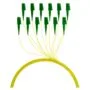 EFB Faserpigtail LC APC OS2 G657A2 Gelb 2m - 1 Stck