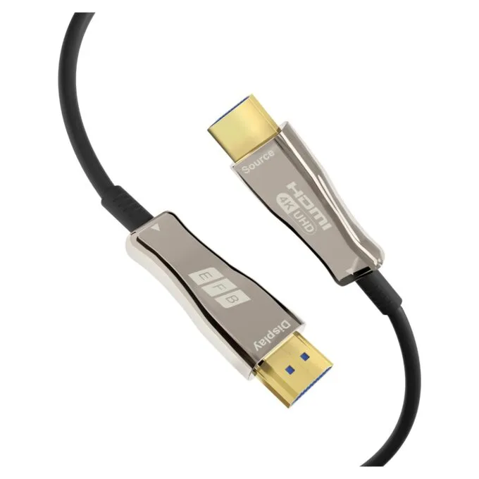 EFB HDMI Glasfaserkabel AOC aktiv 4K60Hz 10m schwarz — image 4