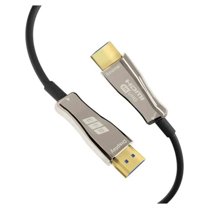 EFB HDMI Glasfaserkabel AOC aktiv 4K60Hz 20m schwarz — image 4