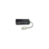 EFB ISDN 5-fach Adapter, RJ45 Stecker 5 x RJ45 Buchse, terminiert