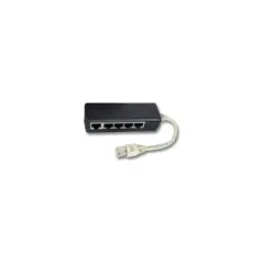 EFB ISDN 5-fach Adapter, RJ45 Stecker 5 x RJ45 Buchse, terminiert