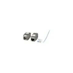 EFB Keystone Cat6A RJ45 10GE Slim, Metall, Werkzeugfrei