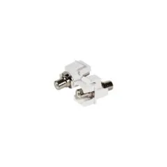 EFB Keystone Einbauadapter Cinch wei, weier Ring