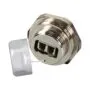 EFB LC Duplex IP67 Durchfhrungskupplung,Metallausfhrung K