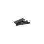 EFB Mini-Patchpanel STP 8xRJ45 Cat.6, 10 1HE, RAL7035 grau