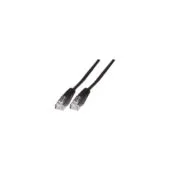 EFB Modularkabel RJ45 (8 4) - RJ45 (8 4), vergossen, schwarz, 6 m
