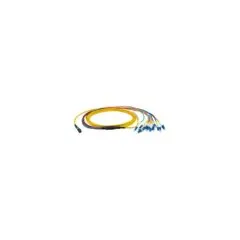 EFB MTP APC(F)-LC Trunkkabel OS2 12 Fasern Typ B LSZH gelb 2m