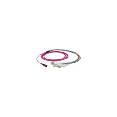 EFB MTP(F)-LC Trunkkabel OM5 12 Fasern Typ B LSZH limettengrn 7,5m