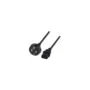 EFB Netzkabel Australien AS3112 - C13 180°,sw,1.8m,3x0.75mm