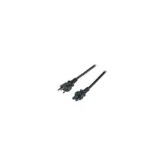 EFB Netzkabel Schweiz Typ 12 - C5 180°.sw.1.8m.3x0.75mm