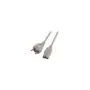 EFB Netzleitung Schutzkontakt 180 - C13 180 grau, 5,0 m, 3 x 1,00 mm