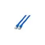 EFB RJ45 Flachpatchkabel U FTP Cat.6A PVC 0.50m blau