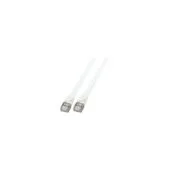 EFB RJ45 Flachpatchkabel U FTP Cat.6A PVC 1.00m grau