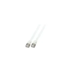 EFB RJ45 Flachpatchkabel U FTP Cat.6A PVC 3.00m grau
