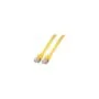 EFB RJ45 Flachpatchkabel U FTP. Cat.6A. PVC. 3m. gelb