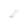 EFB RJ45 Flachpatchkabel U UTP. Cat.6A. PVC. 0.25m. weiß