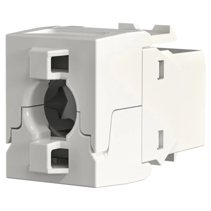 EFB RJ45 Keystone UTP, Cat.6, 250MHz, Komponenten zertifiziert, wei — image 1
