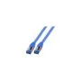 EFB RJ45 Patchk. S FTP Cat.6A Cat7 TPE superflex 0.15m blau