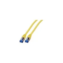 EFB RJ45 Patchk. S FTP Cat.6A Cat7 TPE superflex 15.00m gelb