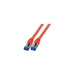 EFB RJ45 Patchk. S FTP Cat.6A Cat7 TPE superflex 20.00m rot