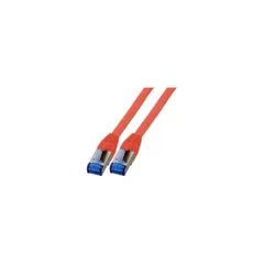 EFB RJ45 Patchk. S FTP Cat.6A Cat7 TPE superflex 2.00m rot