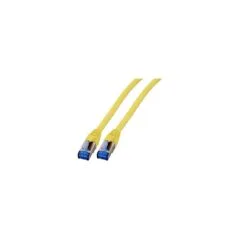 EFB RJ45 Patchk. S FTP Cat.6A Cat7 TPE superflex 5.00m gelb