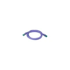 EFB RJ45 Patchk. S FTP Cat.6A LSZH Cat.7 Rohk. 0.50m violet
