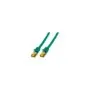 EFB RJ45 Patchk. S FTP Cat.6A LSZH Cat.7 Rohk. 10.00m grün