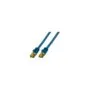 EFB RJ45 Patchk. S FTP Cat.6A LSZH Cat.7 Rohk. 15.00m blau