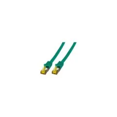 EFB RJ45 Patchk. S FTP Cat.6A LSZH Cat.7 Rohk. 20.00m grün