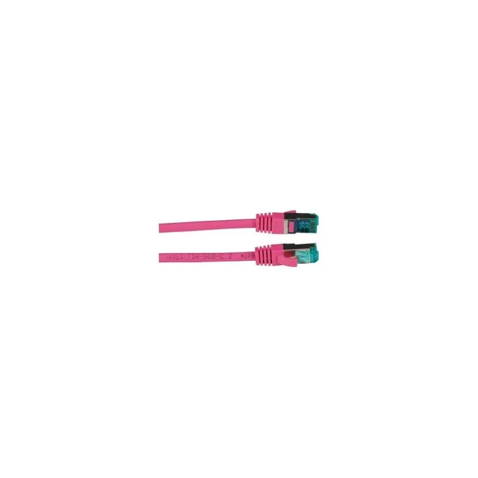 EFB RJ45 Patchk. S FTP Cat.6A LSZH Cat.7 Rohk. 3.00m magent — image 2