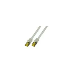 EFB RJ45 Patchk. S FTP Cat.6A LSZH Cat.7 Rohk. 5.00m grau
