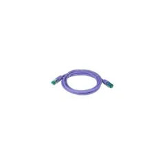 EFB RJ45 Patchk. S FTP Cat.6A LSZH Cat.7 Rohk. 5.00m violet